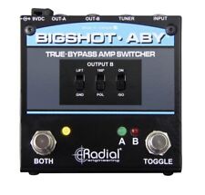 Usado, Pedal seletor radial BigShot ABY amplificador passivo comutador verdadeiro bypass comprar usado  Enviando para Brazil