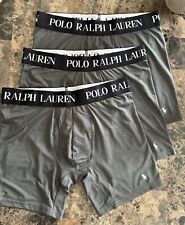 Usado, Cueca boxer Polo Ralph Lauren masculina poliéster flexível 4D tamanho M (pacote com 3) comprar usado  Enviando para Brazil