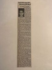 Painel de beisebol Bill Harris Mobile Bears 1954 notícias esportivas 2X10 comprar usado  Enviando para Brazil