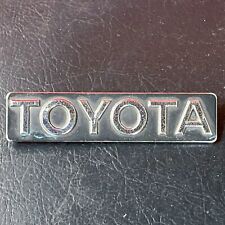 Emblema cromado original Toyota 3"" L x 3/4"" H segunda mano  Embacar hacia Argentina