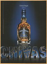 Whisky escocés CHIVAS REGAL 18 años - firma dorada - anuncio impreso 2008, usado segunda mano  Embacar hacia Argentina
