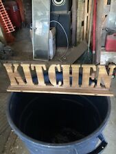 Farmhouse wood sign for sale  Middlebury