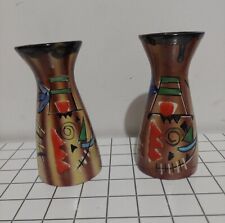 Coppia vasetti ceramica usato  Italia