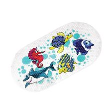 Used, Non-Slip Bath Shower Mat Kids Child Baby Safety Duck Fish Long Strong Suction UK for sale  Shipping to South Africa