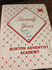 Usado, 1989 Burton Adventist Academy Arlington Texas Anuário Grades K-12 headshots HC comprar usado  Enviando para Brazil