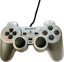 Sony Playstation 2 - Satin Silver DualShock Analog Controller - PS2 SCPH-10010 comprar usado  Enviando para Brazil