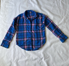 Girls flannel button for sale  Milford Center