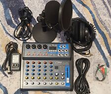 6-Ch Bluetooth Studio Mixer - DJ Audio Mixing Console System PMXU63BT BUNDLE*, used for sale  Shipping to South Africa