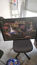 American McGee's Alice Mushroom Garden Print Framed Wall Art 2009 Electronic Art for sale  Shipping to South Africa