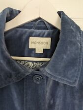 monsoon coat velvet for sale  WORKSOP