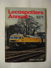Locospotters annual 1971 for sale  SOUTHAMPTON