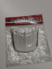 Capacete de motocross Troy Lee Designs viseira branca Moto Ave sino moto 5/6, usado comprar usado  Enviando para Brazil