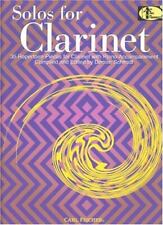 Solos para clarinete: 35 piezas de repertorio para clarinete con piano, usado segunda mano  Embacar hacia Argentina