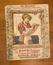 Balcão de publicidade de loja diecut carne picada por volta de 1890 comprar usado  Enviando para Brazil