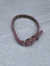 Pink dog collar for sale  WILLENHALL