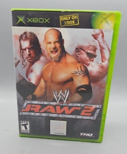 WWF Raw 2 (Microsoft Xbox, 2003) Wrestling WWE for sale  Shipping to South Africa
