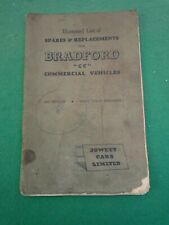 Jowett bradford illustrated for sale  WYMONDHAM