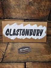 Glastonbury handpainted wooden for sale  NEWQUAY