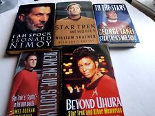 Star trek autobiographies for sale  ACCRINGTON