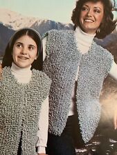 Vtg knitting pattern for sale  CARDIFF