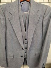Terno de três peças Yves saint Laurent França tecido tweed acabado à mão 40 L comprar usado  Enviando para Brazil