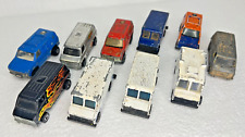 10 Vintage Anos 70 Hot Wheels Die Cast Vans, SWAT, Correio dos EUA, Food Truck-Blackwalls comprar usado  Enviando para Brazil