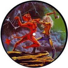 NM/NM Iron Maiden Run To The Hills 7" Vinyl 45 Picture Disc 1982 comprar usado  Enviando para Brazil