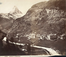 Zermatt matterhorn vintage d'occasion  Pagny-sur-Moselle
