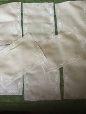 Vintage linen dinner for sale  BOURNEMOUTH