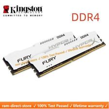 Memória RAM DIMM 288p HyperX FURY DDR4 16GB 32GB 64GB 2666 3200 2133 2400 desktop comprar usado  Enviando para Brazil