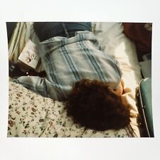 Sleeping Romance Novel Reader Photo 1980s Danielle Steele Woman Snapshot A3999 for sale  Shipping to South Africa