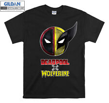 Camiseta Deadpool VS Wolverine engraçada presente com capuz camiseta masculina feminina unissex 9904, usado comprar usado  Enviando para Brazil