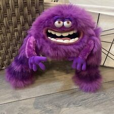 Disney Store Monsters Inc Art Plush Large Purple Doll Toy 17 "Caja de miedo segunda mano  Embacar hacia Argentina