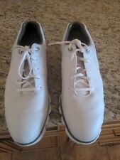 Men's FootJoy Pro/SL Sport Golf Shoes 53853 White / Light Grey 12 for sale  Shipping to South Africa