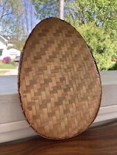 Egg shaped wicker for sale  North Canton