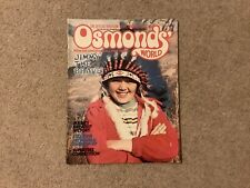 Osmonds magazine issue for sale  ROCHESTER