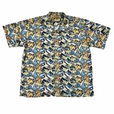 Usado, Camisa masculina acampamento havaiana Margaritaville Jimmy Buffett títulos músicas tamanho XXLarge comprar usado  Enviando para Brazil