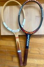 duas raquetes de tênis de madeira 2 EX VINTAGE DUNLOP MAXPLY Fort JR e Donnay Borg Pro JR comprar usado  Enviando para Brazil