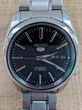 Usado, Relógio de pulso masculino Seiko 5 automático 7S26-01V0 SS prata e preto comprar usado  Enviando para Brazil