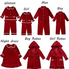 Pijama 2023 bebê crianças meninos meninas família pijama crianças vermelho Natal, usado comprar usado  Enviando para Brazil