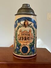 Yale University Mettlach Beer Stein Tankard 1909 - New Haven, Connecticut for sale  Shipping to South Africa
