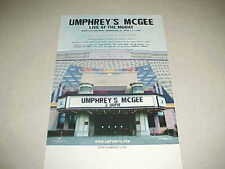 Umphrey mcgee live for sale  Albany