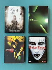 Lote de 4 DVDs - Marilyn Manson ISIS Converge Opeth - Tour / Live / Video metal punk comprar usado  Enviando para Brazil