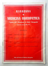 Rassegna medicina omeopatica usato  Roma