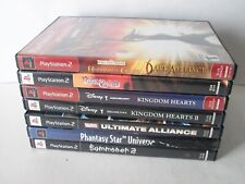 Lote de jogos de RPG para PlayStation 2 Dark Cloud Marvel Gate Alliance Kingdom Hearts 1 PS2 comprar usado  Enviando para Brazil