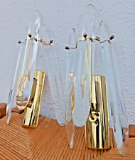 Brass glass appliques d'occasion  Expédié en Belgium