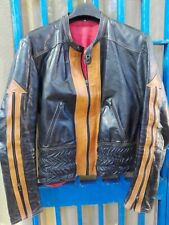 Vintage motorcycle jacket usato  Bari