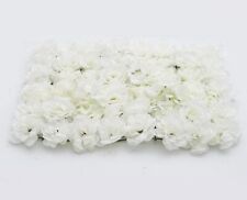 Silk Rose Flower Backdrop Wall Artificial Wall Panel for  Decor Backdrops White  for sale  Shipping to South Africa