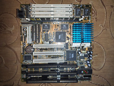 Motherboard  Socket 7 VIA Zida 5SVA V1.3 + CPU 120Mhz + RAM 64Mb Test for sale  Shipping to South Africa