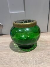 Green glass posy for sale  UMBERLEIGH